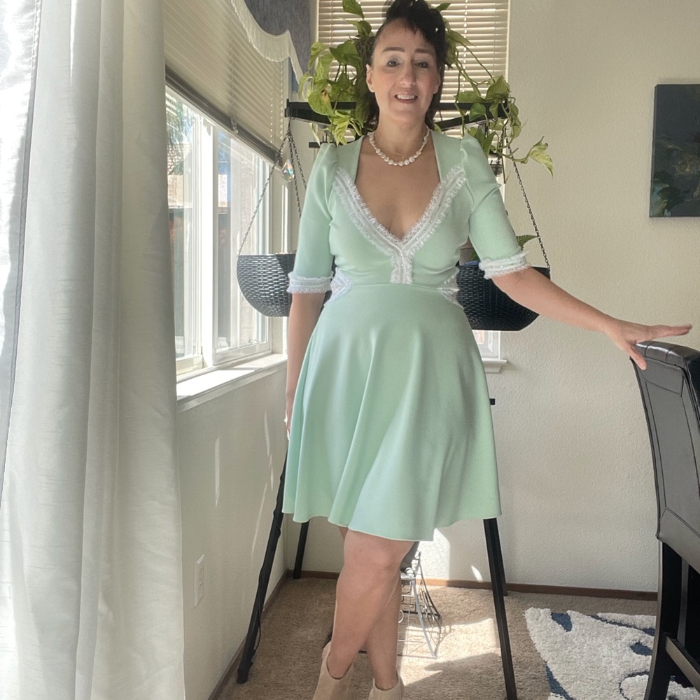 One of a kind summer pull on dress